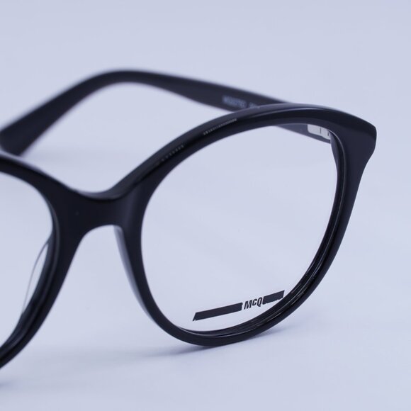 🕶️ New Alexander McQueen MQ0275O 001 Eyeglasses - Black Frame 53mm - Picture 2 of 9